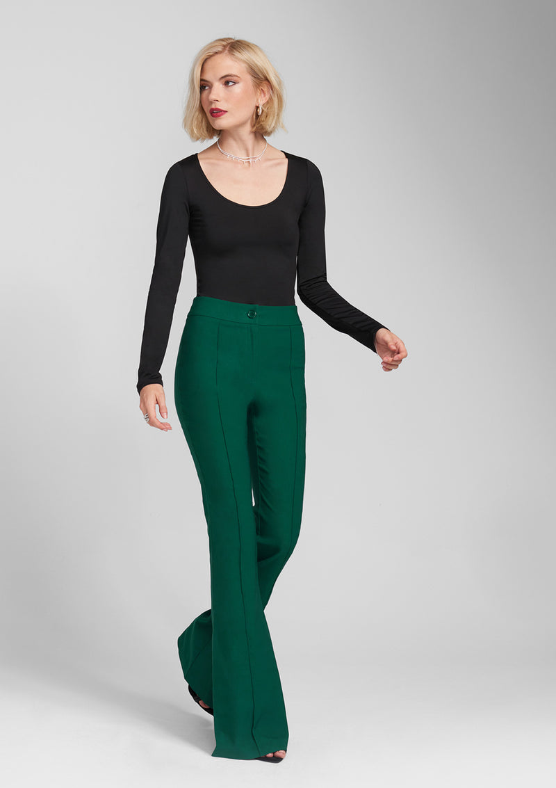 Tall High Waist Flare Dress Pants
